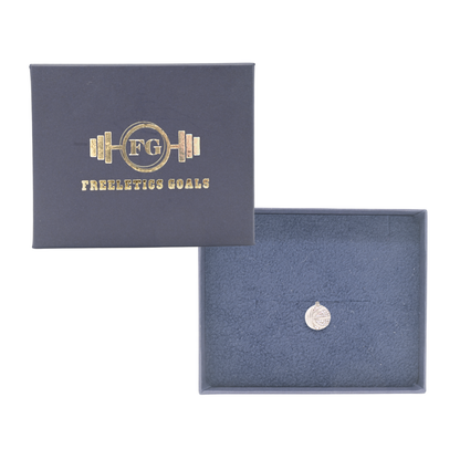 K18 White Gold & Diamonds Basketball Pendant